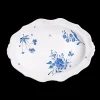 Z.d.G. Dinnerware|Camaieu Medium Oval Dish in Azur