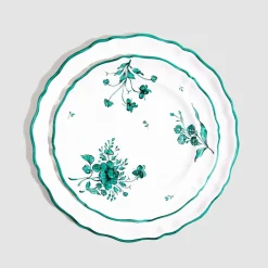 Z.d.G. Dinnerware|Camaieu Salad Plate in Vert