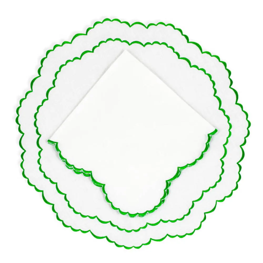 Loulou La Dune Place Settings & Linens|Camille Linen Placemats and Napkins, Set of 12