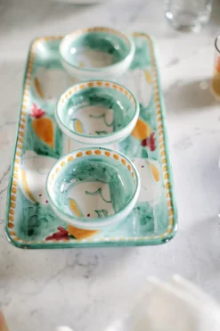 VIETRI Dinnerware|Campagna Olive Oil Bowl