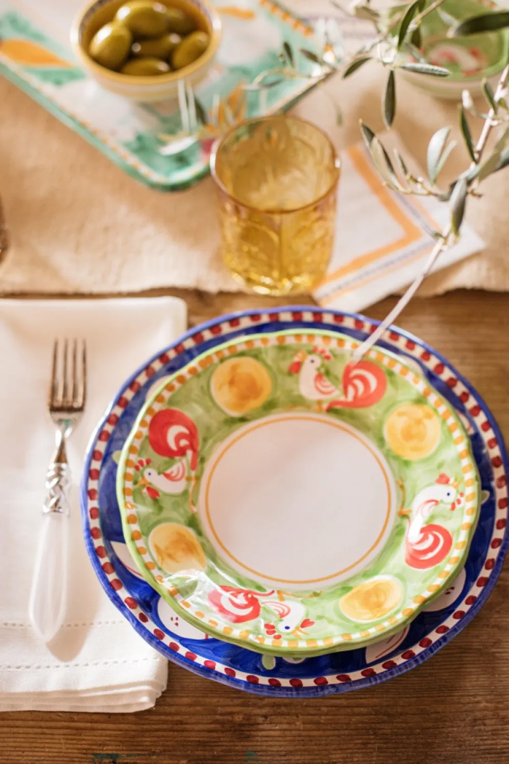 VIETRI Dinnerware|Campagna Salad Plate