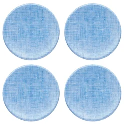 Proper Table Co. Place Settings & Linens|Campbell Blue Chambray Coaster Set