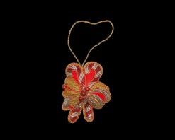 Henry Handwork Place Settings & Linens|Candy Canes Ornament