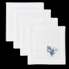 Henry Handwork Place Settings & Linens|Canton Blue Cocktail Napkin Set