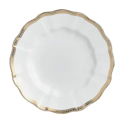Royal Crown Derby Dinnerware|Carlton Gold Dinner Plate