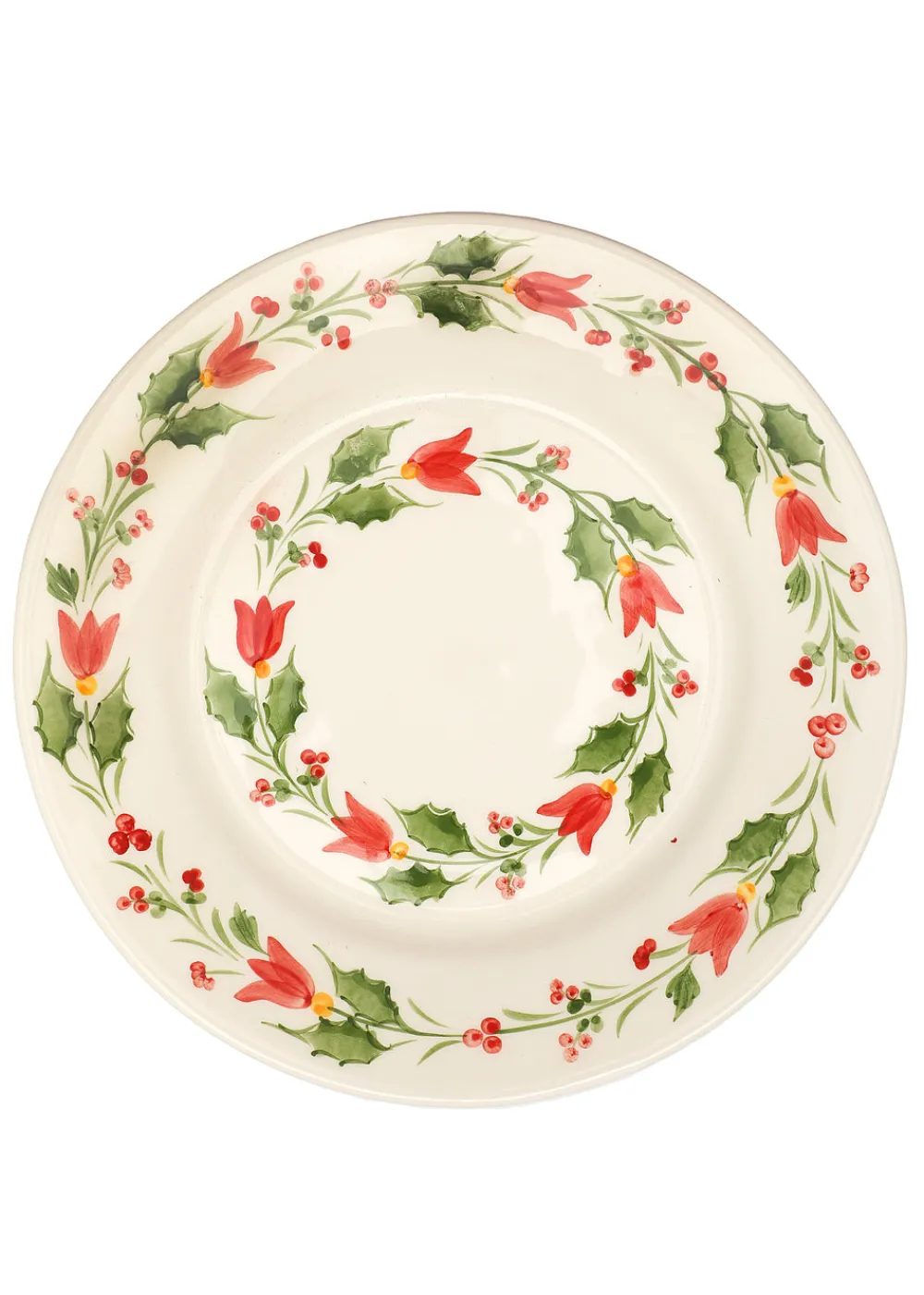 Carolina Irving and Daughters Dinnerware|Carolina Irving x OTM Holly Dinner Plate