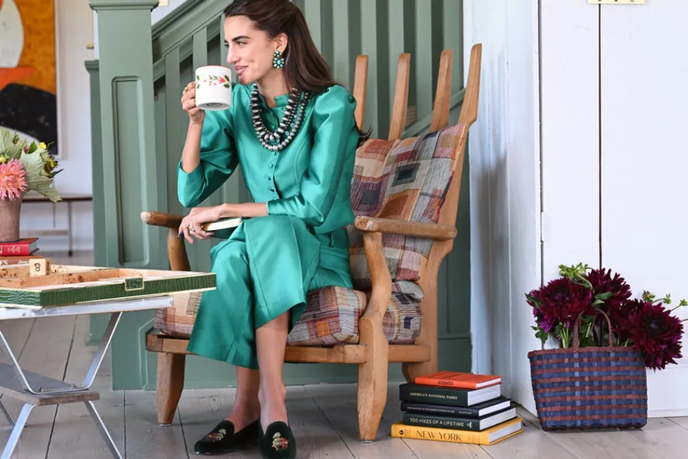 Carolina Irving and Daughters Dinnerware|Carolina Irving x OTM Holly Mug