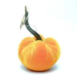 Hot Skwash Living|Décor|Carrot Silk Velvet Pumpkin