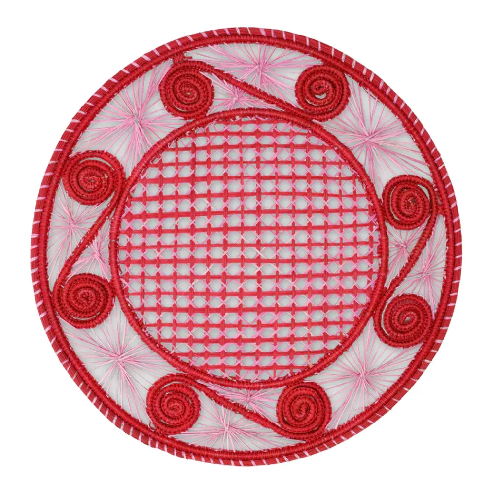 Cabana Place Settings & Linens|Cartagena Placemat Red