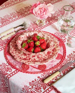 Cabana Place Settings & Linens|Cartagena Placemat Red