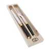 Jean Dubost Laguiole Flatware|Carving Set in Black & Brass