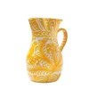 Pomelo Casa Dinnerware|Casa Amarilla Large Pitcher with Hand-painted Designs