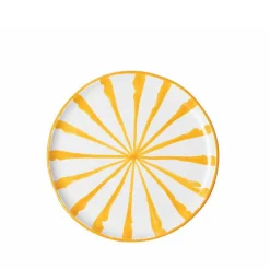 Pomelo Casa Dinnerware|Casa Amarilla Salad Plate with Candy Cane Stripes