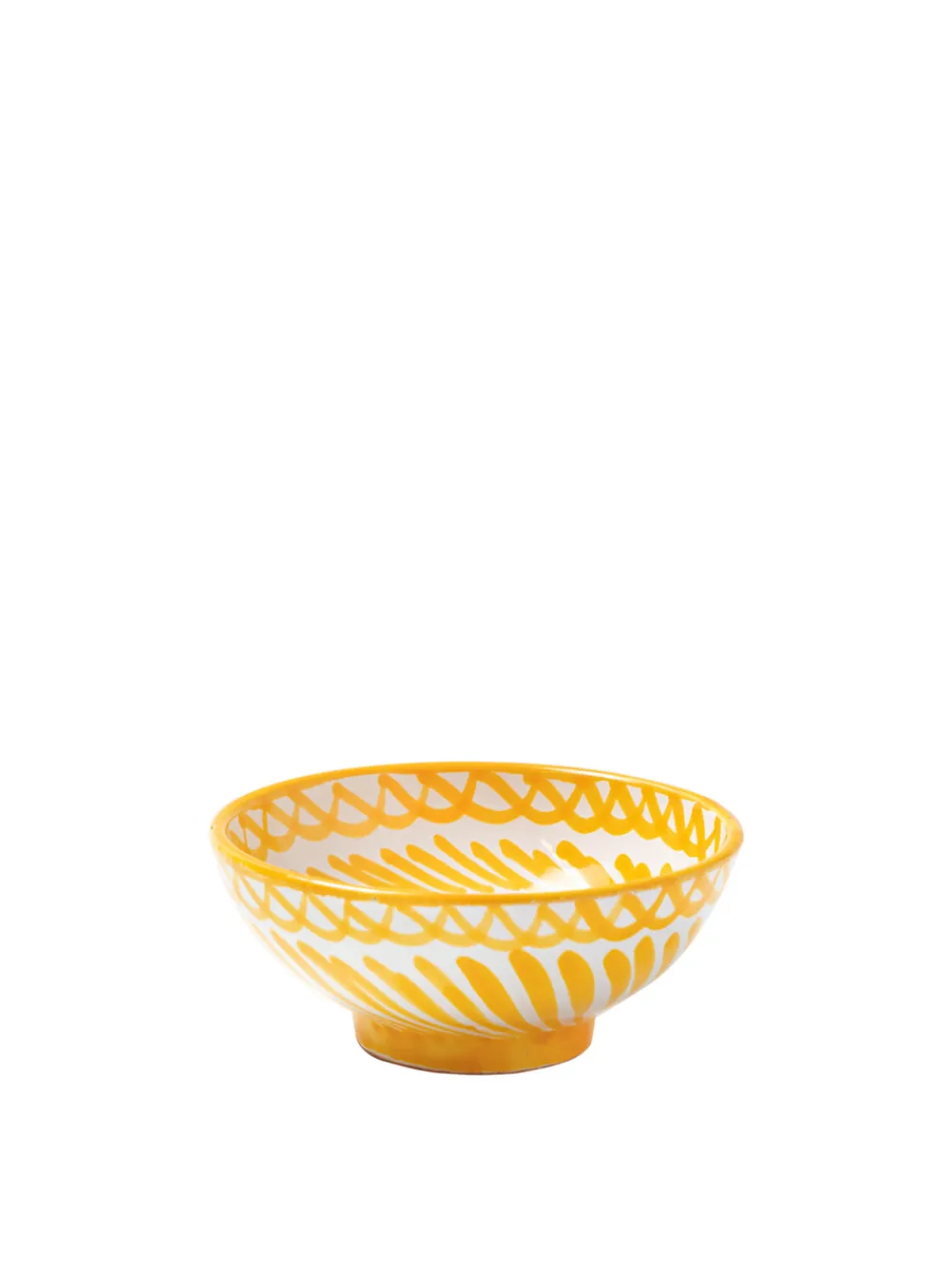 Pomelo Casa Dinnerware|Casa Amarilla Small Bowl with Hand-painted Designs