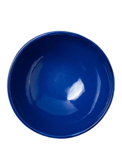 Pomelo Casa Dinnerware|Casa Azul Medium Bowl with Blue Glaze