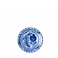 Pomelo Casa Dinnerware|Casa Azul Mini Plate with Hand-painted Designs