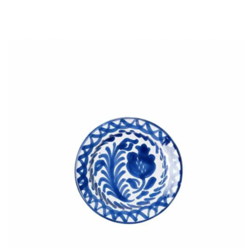 Pomelo Casa Dinnerware|Casa Azul Mini Plate with Hand-painted Designs