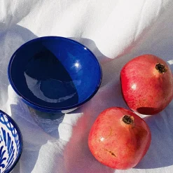Pomelo Casa Dinnerware|Casa Azul Small Bowl with Blue Glaze