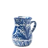 Pomelo Casa Dinnerware|Casa Azul Small Pitcher with Hand-painted Designs