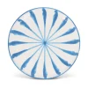 Pomelo Casa Dinnerware|Casa Celeste Salad Plate with Candy Cane Stripes