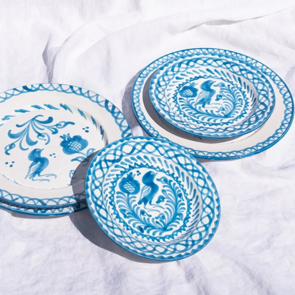 Pomelo Casa Dinnerware|Casa Celeste Salad Plate with Traditional Designs