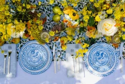 Pomelo Casa Dinnerware|Casa Celeste Salad Plate with Traditional Designs