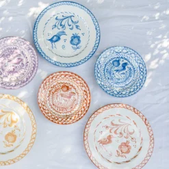 Pomelo Casa Dinnerware|Casa Coral Dinner Plate with Traditional Designs