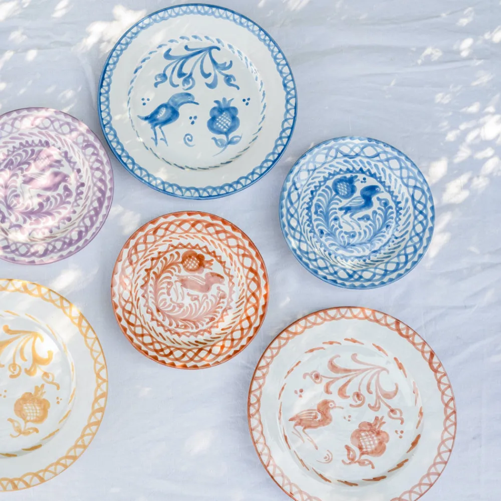 Pomelo Casa Dinnerware|Casa Coral Dinner Plate with Traditional Designs