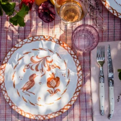 Pomelo Casa Dinnerware|Casa Coral Dinner Plate with Traditional Designs