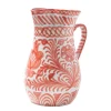 Pomelo Casa Dinnerware|Casa Coral Large Pitcher with Hand-painted Designs