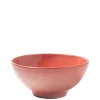 Pomelo Casa Dinnerware|Casa Coral Medium Bowl with Coral Glaze