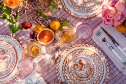 Pomelo Casa Dinnerware|Casa Coral Salad Plate with Traditional Designs