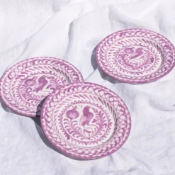 Pomelo Casa Dinnerware|Casa Lila Salad Plate with Traditional Designs