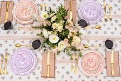 Pomelo Casa Dinnerware|Casa Lila Salad Plate with Traditional Designs