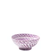 Pomelo Casa Dinnerware|Casa Lila Small Bowl with Hand-painted Designs