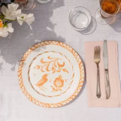 Pomelo Casa Dinnerware|Casa Melocoton Dinner Plate with Traditional Designs