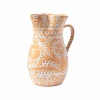 Pomelo Casa Dinnerware|Casa Melocoton Large Pitcher with Hand-painted Designs