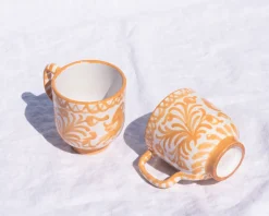 Pomelo Casa Dinnerware|Casa Melocoton Mug with Hand-painted Designs