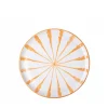Pomelo Casa Dinnerware|Casa Melocoton Salad Plate With Candy Cane Stripes