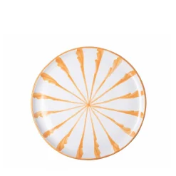 Pomelo Casa Dinnerware|Casa Melocoton Salad Plate With Candy Cane Stripes