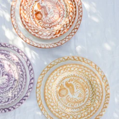 Pomelo Casa Dinnerware|Casa Melocoton Salad Plate with Traditional Designs