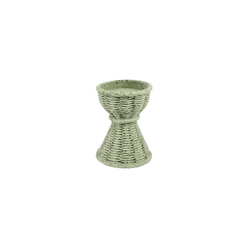 VIETRI Candles|Casa Sage Green Short Candlestick