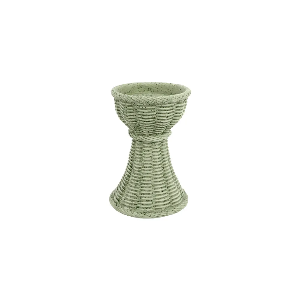 VIETRI Candles|Casa Sage Green Short Candlestick