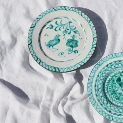 Pomelo Casa Dinnerware|Casa Verde Dinner Plate with Traditional Designs