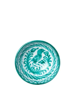 Pomelo Casa Dinnerware|Casa Verde Small Bowl with Hand-painted Designs