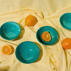 Pomelo Casa Dinnerware|Casa Verde Small Bowl with Green Glaze