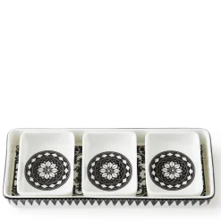 Caskata Dinnerware|Casablanca Nested Appetizer Tray Set