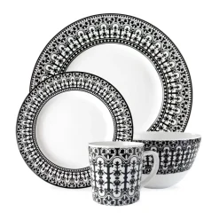 Caskata Dinnerware|Casablanca 4-Piece Place Setting