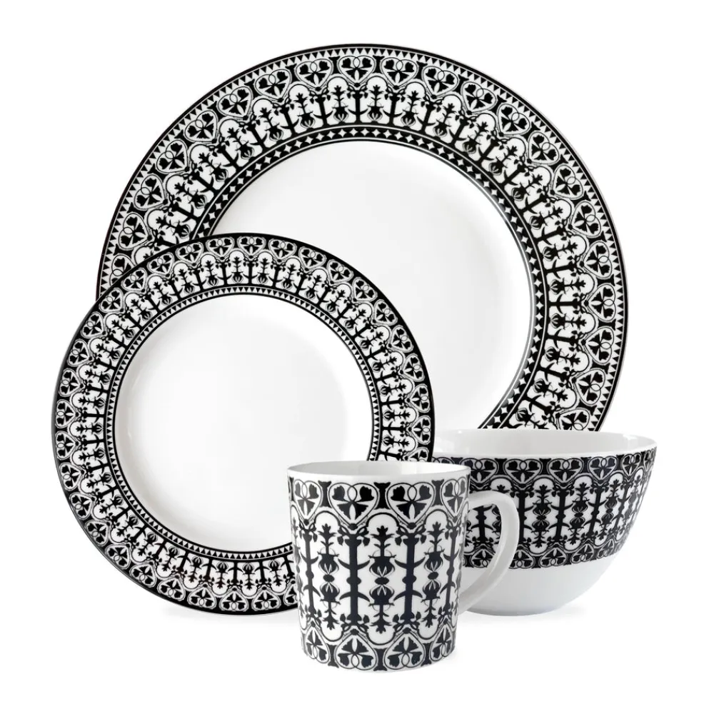 Caskata Dinnerware|Casablanca 4-Piece Place Setting