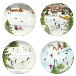 Caskata Dinnerware|X Felix Doolittle Winter Wonderland Plates